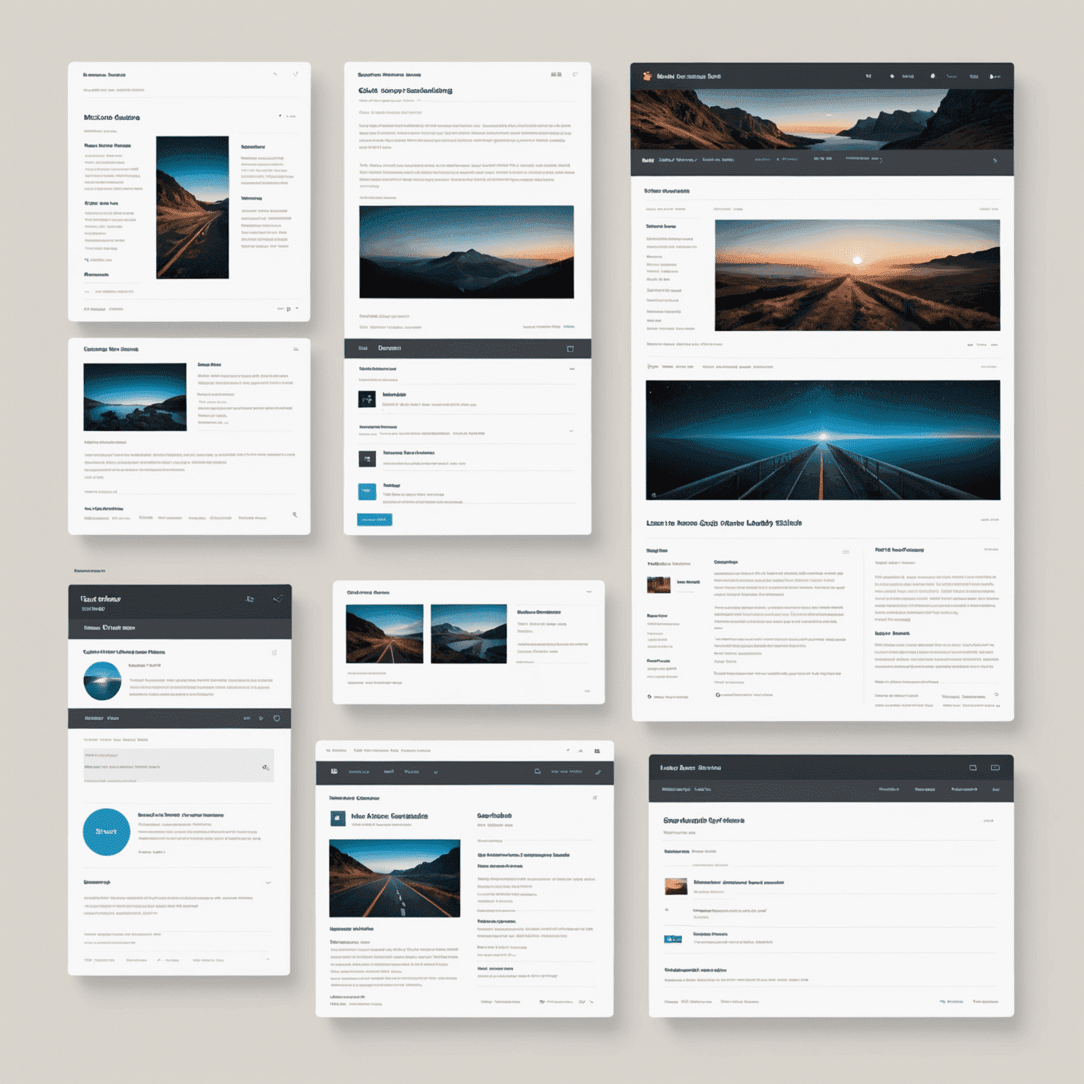 Diagrama que muestra cómo se aplican diferentes estilos CSS a través de media queries para adaptar el diseño a distintos tamaños de pantalla